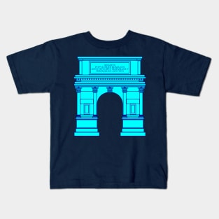 Arch of Titus (aquamarine) Kids T-Shirt